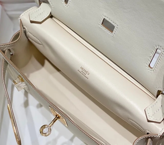 【HERMES】エルメス スーパーコピー ジプシエール ミニ ショルダーバッグ ホワイト（H083982CCBO）