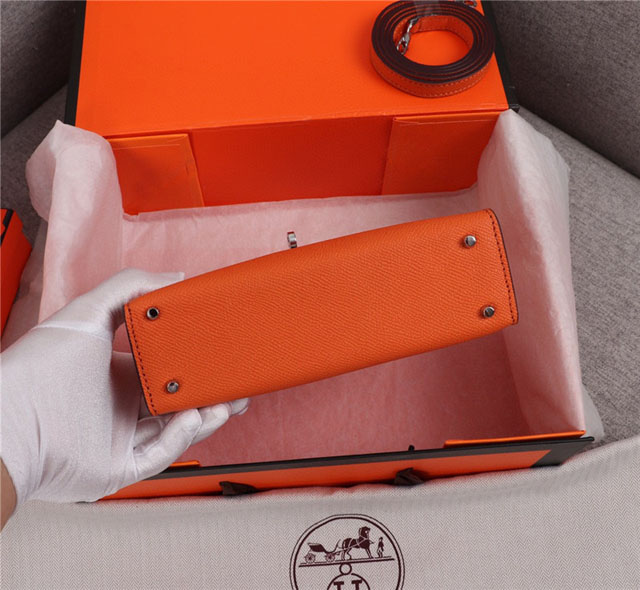 【HERMES】エルメス スーパーコピー ミニケリー２ ショルダーバッグ オレンジ（HERMES 007）