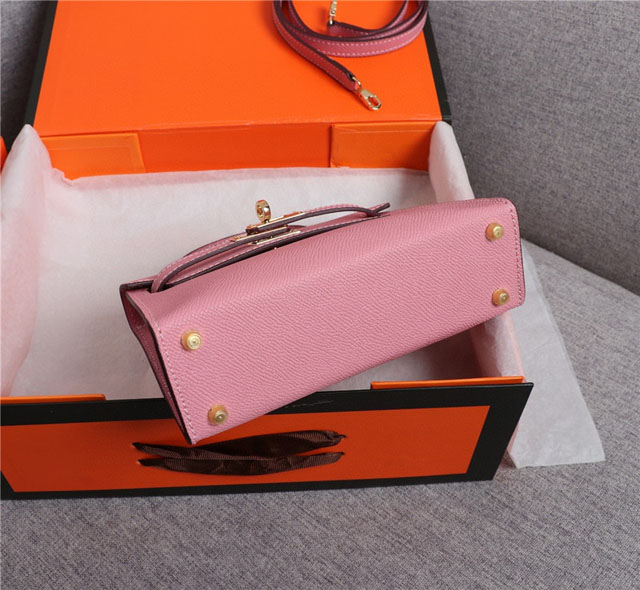 【HERMES】エルメス スーパーコピー ミニケリー２ ショルダーバッグ ローズサクラ（HERMES 005）