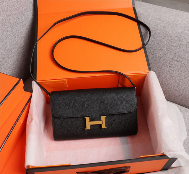【HERMES】エルメス スーパーコピー コンスタンストゥーゴー ショルダーバッグ ブラック（H080125CK89）