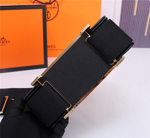 【HERMES】エルメス スーパーコピー ゲタ ショルダーバッグ ブラック（H083052CKAD）