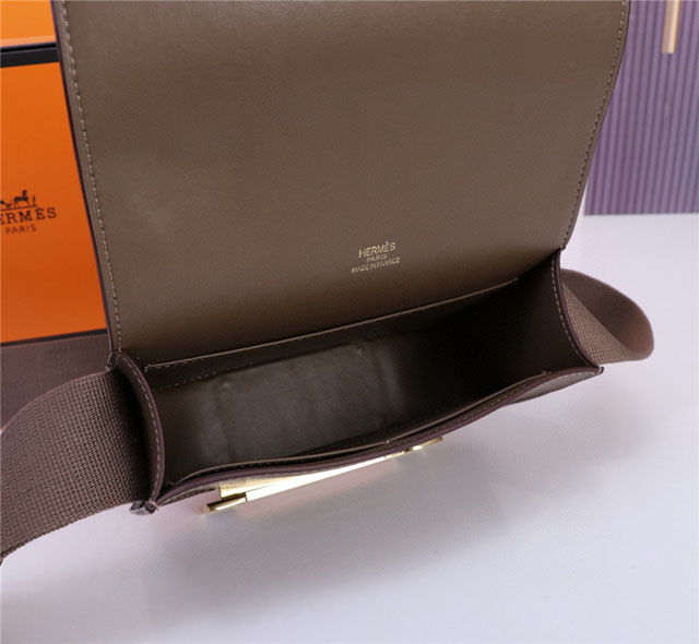 【HERMES】エルメス スーパーコピー ゲタ ショルダーバッグ エトゥープ（H083052CKAE）