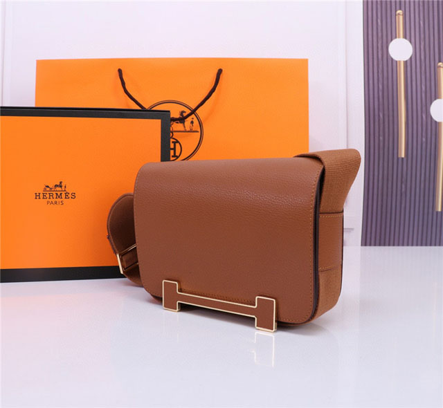 【HERMES】エルメス スーパーコピー ゲタ ショルダーバッグ キャラメル（H083052CKAI）
