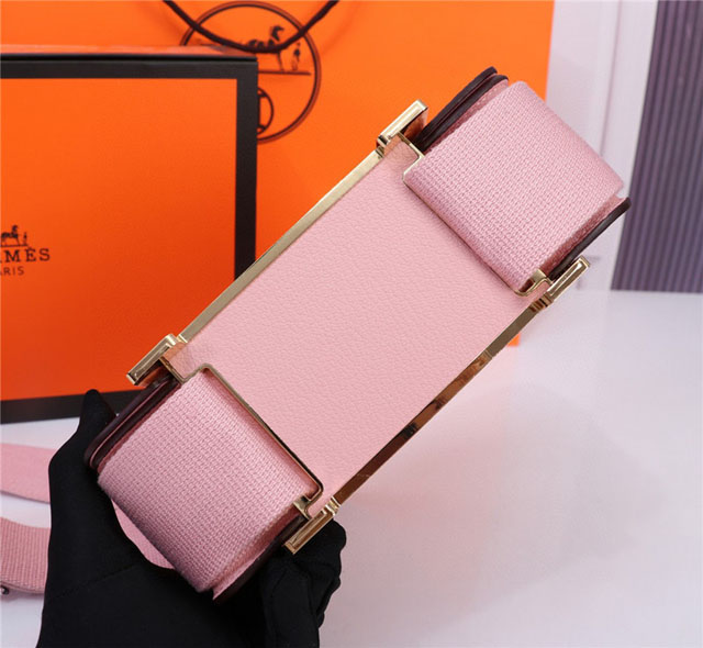 【HERMES】エルメス スーパーコピー ゲタ ショルダーバッグ チェリーブロッサムピンク（H083052CKBJ）