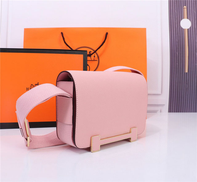 【HERMES】エルメス スーパーコピー ゲタ ショルダーバッグ チェリーブロッサムピンク（H083052CKBJ）