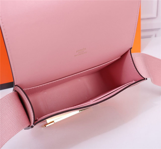 【HERMES】エルメス スーパーコピー ゲタ ショルダーバッグ チェリーブロッサムピンク（H083052CKBJ）