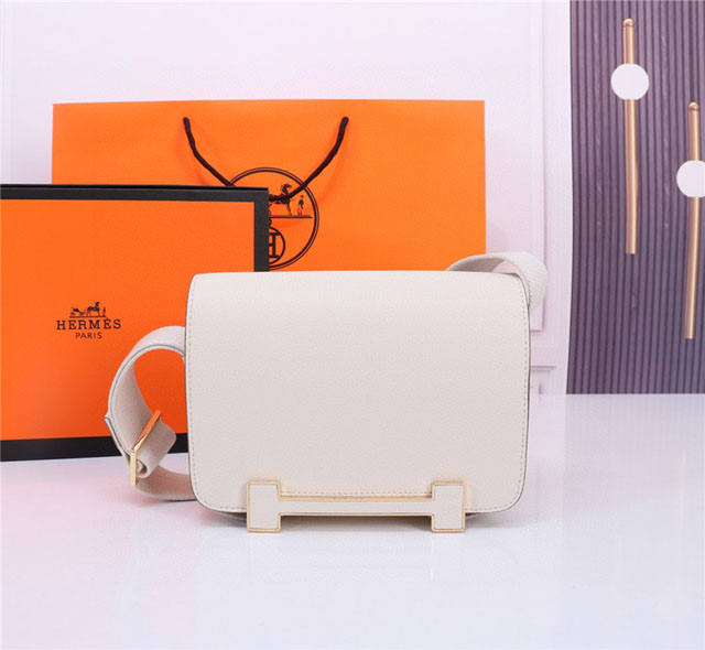 【HERMES】エルメス スーパーコピー ゲタ ショルダーバッグ クリーム（H083052CKAT）
