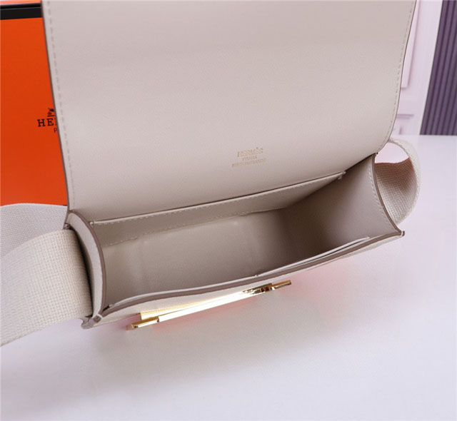 【HERMES】エルメス スーパーコピー ゲタ ショルダーバッグ クリーム（H083052CKAT）