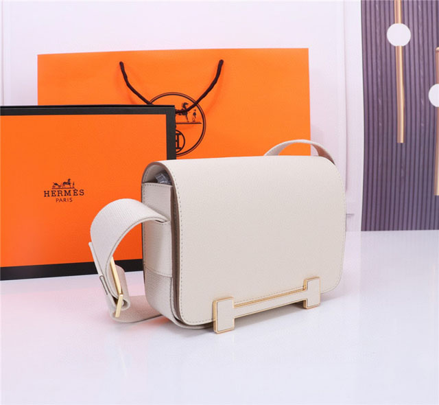 【HERMES】エルメス スーパーコピー ゲタ ショルダーバッグ クリーム（H083052CKAT）