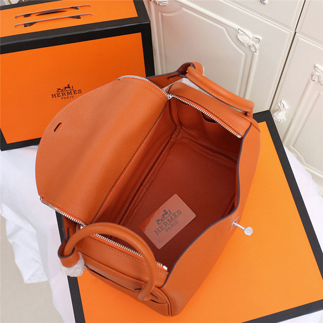 【HERMES】エルメス スーパーコピー リンディ 26 ハンドバッグ オレンジ（H073428CK）