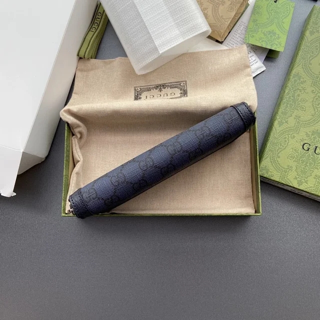 【GUCCI】グッチ オフィディア GG ジップアラウンドウォレット ブルー（706844 UULBN 4055）