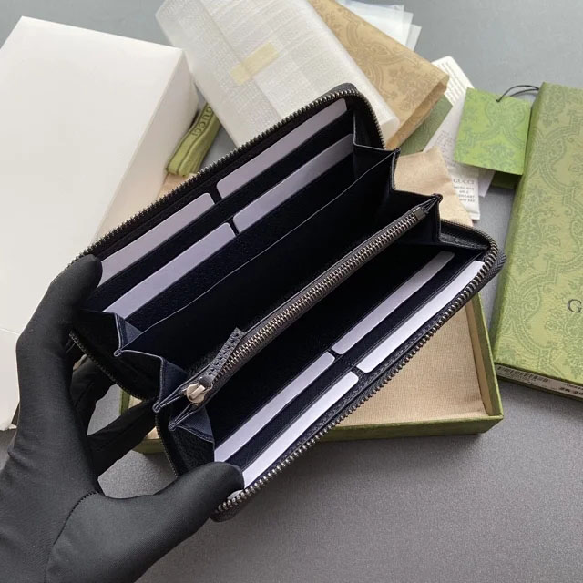 【GUCCI】グッチ オフィディア GG ジップアラウンドウォレット ブルー（706844 UULBN 4055）