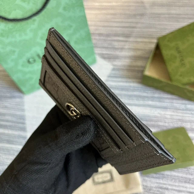 【GUCCI】グッチ オフィディア GG カードケース グレー（732018 UULBN 1244）