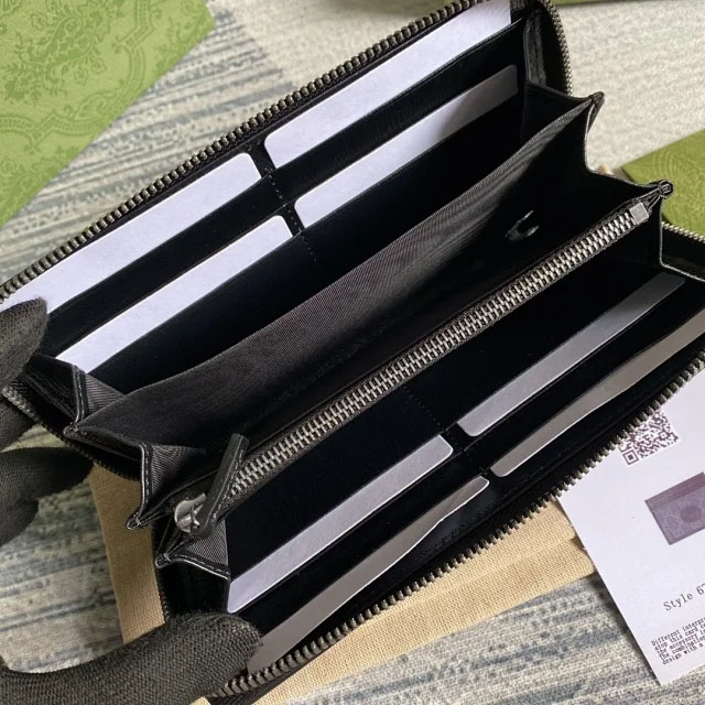 【GUCCI】グッチ インターロッキングG ラウンドジップ 長財布（673003 K9GSN 4075）