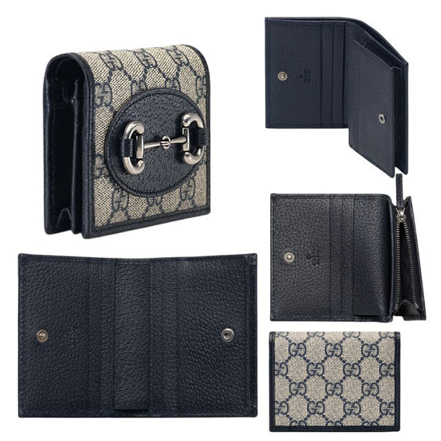 【GUCCI】グッチ グッチ ホースビット 1955 ウォレット（621887 K9GSN 4075）
