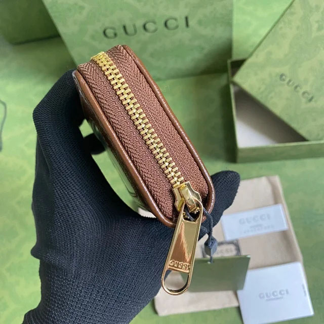 【GUCCI】グッチ〔グッチ ホースビット 1955〕カードケース ブラウン（658549 92TCG 8563）