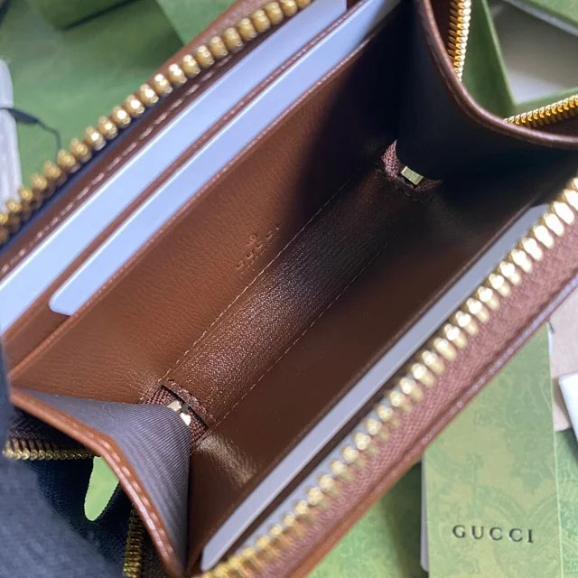 【GUCCI】グッチ〔グッチ ホースビット 1955〕カードケース ブラウン（658549 92TCG 8563）