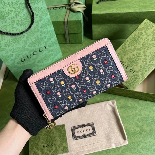 【GUCCI】グッチ 〔オフィディア〕ジップアラウンドウォレット （523154 2KQRJ 8911）