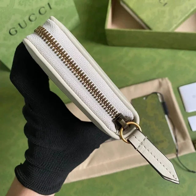 【GUCCI】グッチ〔ダイアナ〕ベージュ ジップアラウンド ウォレット（658634 17Q0T 9511）