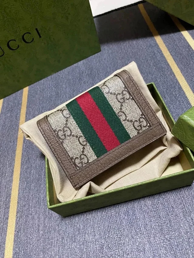 【GUCCI】グッチ 〔オフィディア〕GG カードケース(コイン＆紙幣入れ付き)（523155 96IWG 8745）