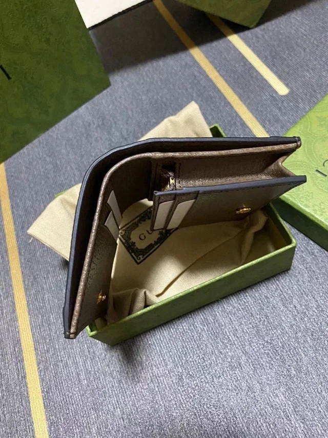 【GUCCI】グッチ 〔オフィディア〕GG カードケース(コイン＆紙幣入れ付き)（523155 96IWG 8745）