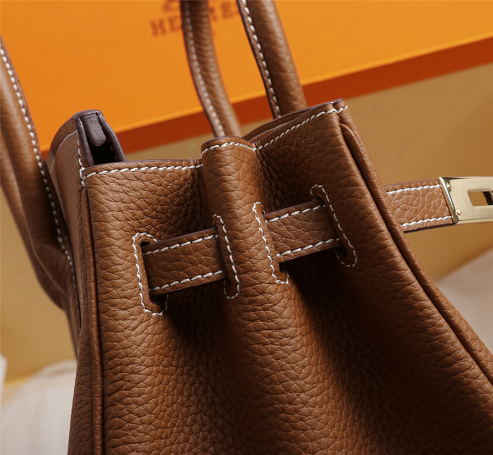 【HERMES】エルメス バッグコレクション《バーキン》35 ハンドバッグ ブラウン/ゴールド金具（HERMES 009）