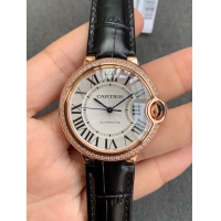 V6工場の最新作 カルティエスーパーコピー バロン ブルー ドゥ カルティエ ウォッチ 36MM（WGBB0009）