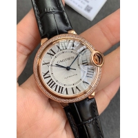 V6工場の最新作 カルティエスーパーコピー バロン ブルー ドゥ カルティエ ウォッチ 36MM（WGBB0009）