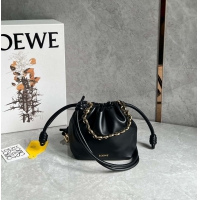 【LOEWE】ロエベ スーパーコピー フラメンコパース バッグ ミニ（メローナパラム）ブラック A914CBPX03