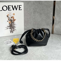 【LOEWE】ロエベ スーパーコピー フラメンコパース バッグ ミニ（メローナパラム）ブラック A914CBPX03