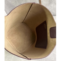 【LOEWE】ロエベ スーパーコピー ペブル バケットバッグ ミディアム（メローカーフ）ダークバーガンディ AANBBBWX01