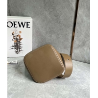 【LOEWE】ロエベ スーパーコピー ペブル バケットバッグ ミディアム（メローカーフ）オーク AANBBBWX01