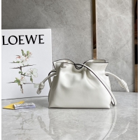 【LOEWE】ロエベ スーパーコピー フラメンコクラッチ ミニ（ナパカーフ）シーソルト A411FC2X73