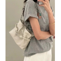 【LOEWE】ロエベ スーパーコピー フラメンコクラッチ ミニ（ナパカーフ）シーソルト A411FC2X73