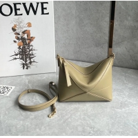 【LOEWE】ロエベ スーパーコピー パズルフォルド ポーチ（シャイニーナパカーフ）クレイグリーン C510PT1X01