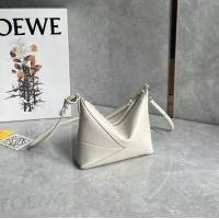 【LOEWE】ロエベ スーパーコピー パズルフォルド ポーチ（シャイニーナパカーフ）シーソルト C510PT1X01