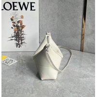 【LOEWE】ロエベ スーパーコピー パズルフォルド ポーチ（シャイニーナパカーフ）シーソルト C510PT1X01
