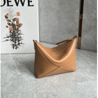 【LOEWE】ロエベ スーパーコピー パズルフォルド ポーチ（シャイニーナパカーフ）ウォームデザート C510PT1X01