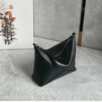 【LOEWE】ロエベ スーパーコピー パズルフォルド ポーチ（シャイニーナパカーフ）ブラック C510PT1X01