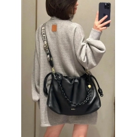【LOEWE】ロエベ スーパーコピー フラメンコパース ラージ（メローナパラム） ブラック A411FPDX16