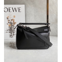 【LOEWE】ロエベ スーパーコピー パズルバッグ スモール（ソフトグレインカーフ）ブラック（LOEWE 001）