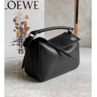 【LOEWE】ロエベ スーパーコピー パズルバッグ スモール（ソフトグレインカーフ）ブラック（LOEWE 001）