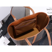 【CELINE】セリーヌ スーパーコピー ミディアム カバ / トリオンフキャンバス＆カーフスキン タン（115072CAS.04LU）