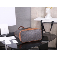 【CELINE】セリーヌ スーパーコピー スモール カバ / トリオンフキャンバス＆カーフスキン タン（115082CAS.04LU）