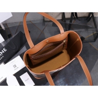 【CELINE】セリーヌ スーパーコピー スモール カバ / トリオンフキャンバス＆カーフスキン タン（115082CAS.04LU）