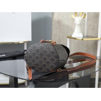【CELINE】セリーヌ スーパーコピー CELINE ボニー バックパック / トリオンフキャンバス＆カーフスキン タン（118702CAS.04LU）