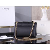 【CELINE】セリーヌ スーパーコピー ミディアム CELINE ヴィクトワール バッグ / サプル グレインドカーフスキン ブラック（115853FDU.38NO）