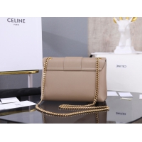 【CELINE】セリーヌ スーパーコピー ミディアム CELINE ヴィクトワール バッグ / サプル グレインドカーフスキン セピア（115853FDU.18BS）