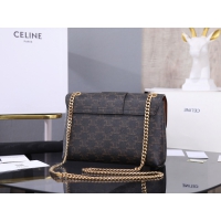 【CELINE】セリーヌ スーパーコピー ティーン CELINE ヴィクトワール バッグ / トリオンフキャンバス タン（116592FRH.04LU）
