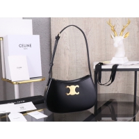【CELINE】セリーヌ スーパーコピー ミディアム ティリー バッグ / シャイニーカーフスキン ブラック（115703BF4.38NO）